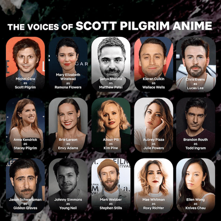 Original Live-Action Cast Returns for Netflix Scott Pilgrim Anime